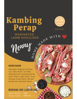 Kambing Perap Nenny (Sejuk Beku – Ready to Cook)